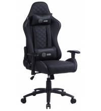 Кресло игровое Cactus CS-CHR-030BL черный эко.кожа с подголов. крестов. сталь