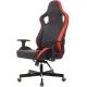 Кресло игровое Knight Outrider черный/красный ромбик эко.кожа с подголов. крестов. металл. Фото товара с разных ракурсов.